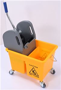 Vozík Doublebucket s horizon.lisom 2x12L